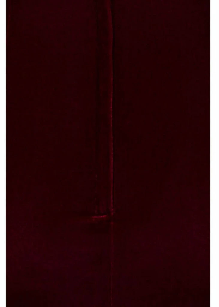 Collectif Anjelica Velvet Maxi Dress Wine - Image 5
