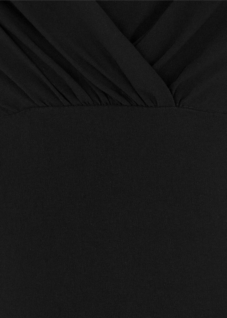 Collectif Trixie 50's Pencil Dress Black - Image 6