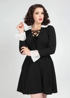 Collectif Marceline 60's Dress Black
