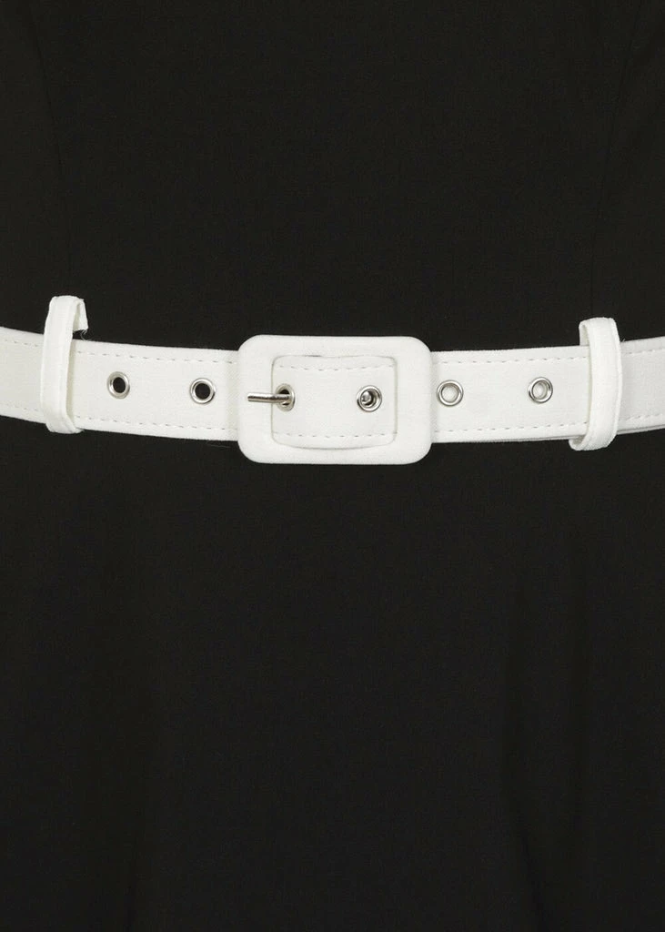 Collectif Sadie 50's Swing Dress Black - Image 4