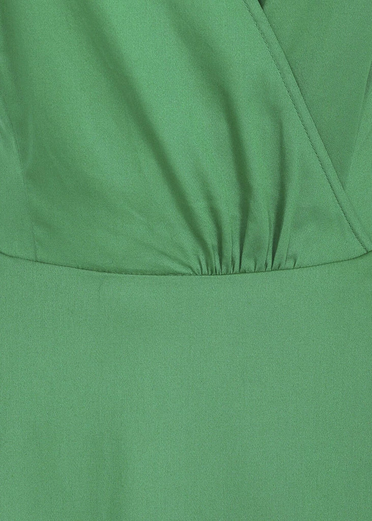 Collectif Hadley 50's Swing Dress Green - Image 4