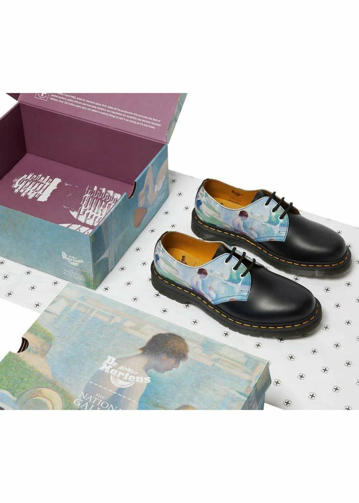Dr. Martens X National Gallery 1461 Seurat Bathers Shoes Multi - Image 4