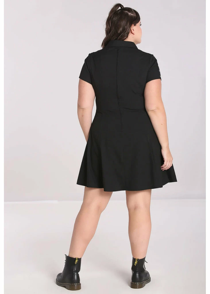 Hell Bunny Tifa Dress Black - Image 5