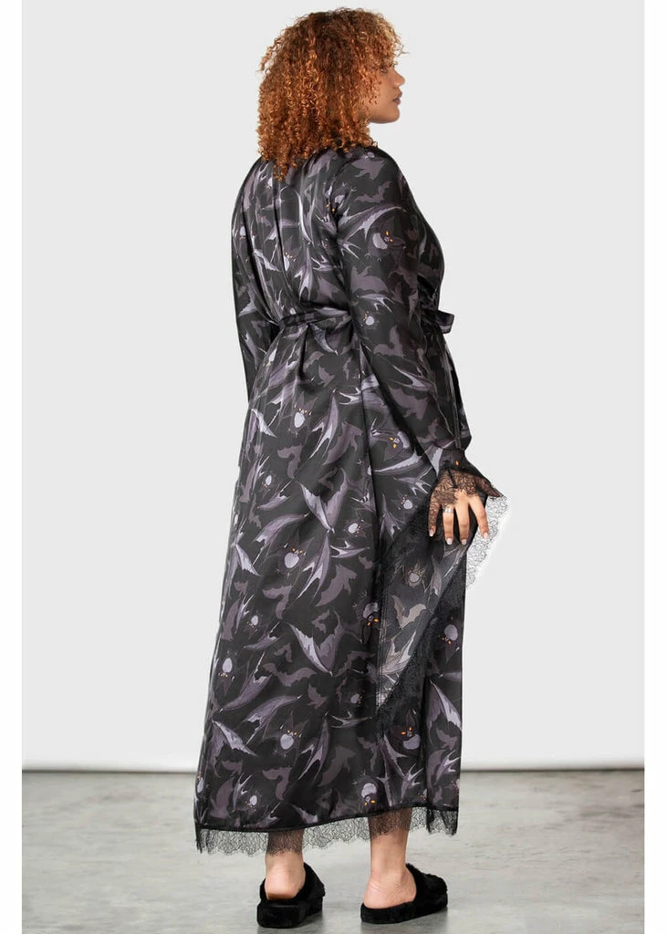 Killstar Asperity Bat Robe Black - Image 5