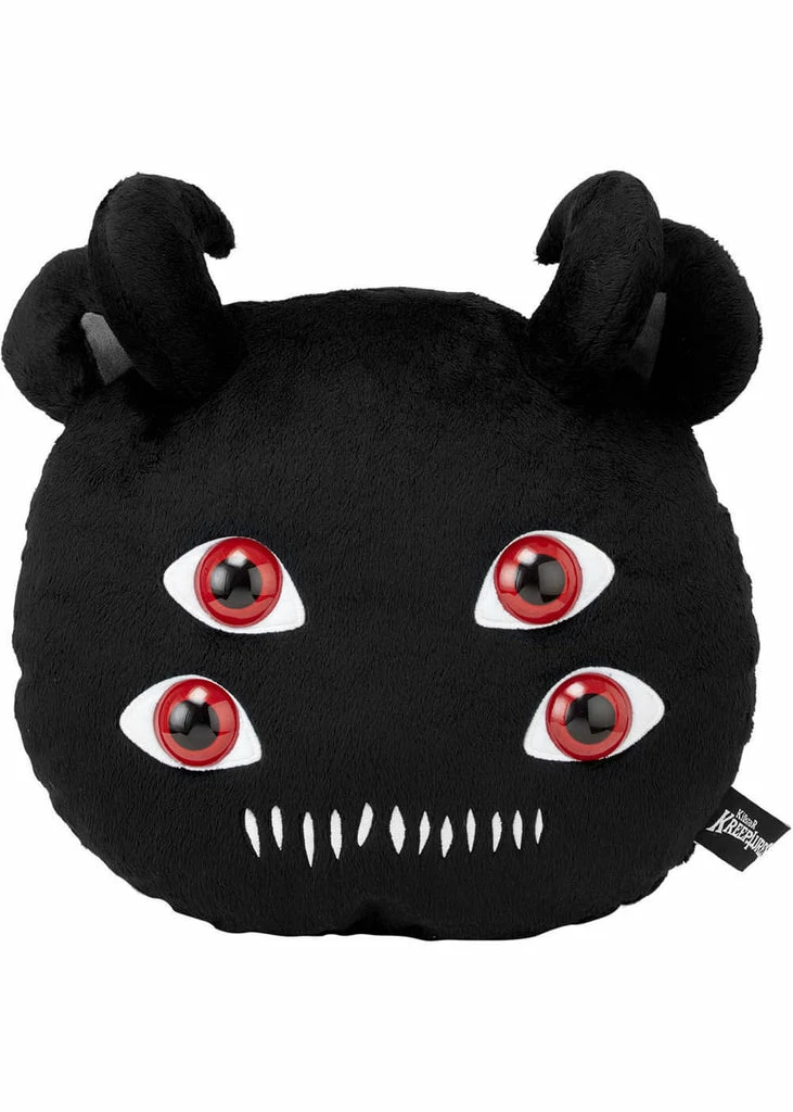 Killstar Kreeptures Don't Care Cushion Black - Image 2