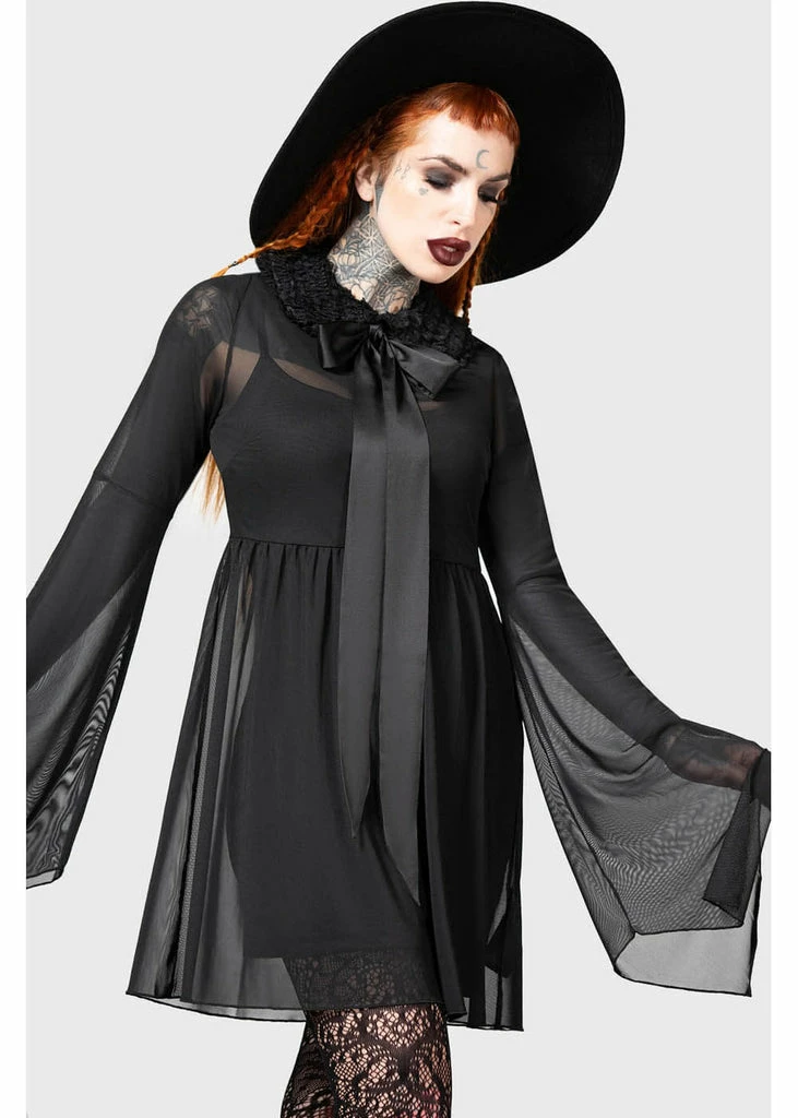 Killstar Hallows Dress Black - Image 3