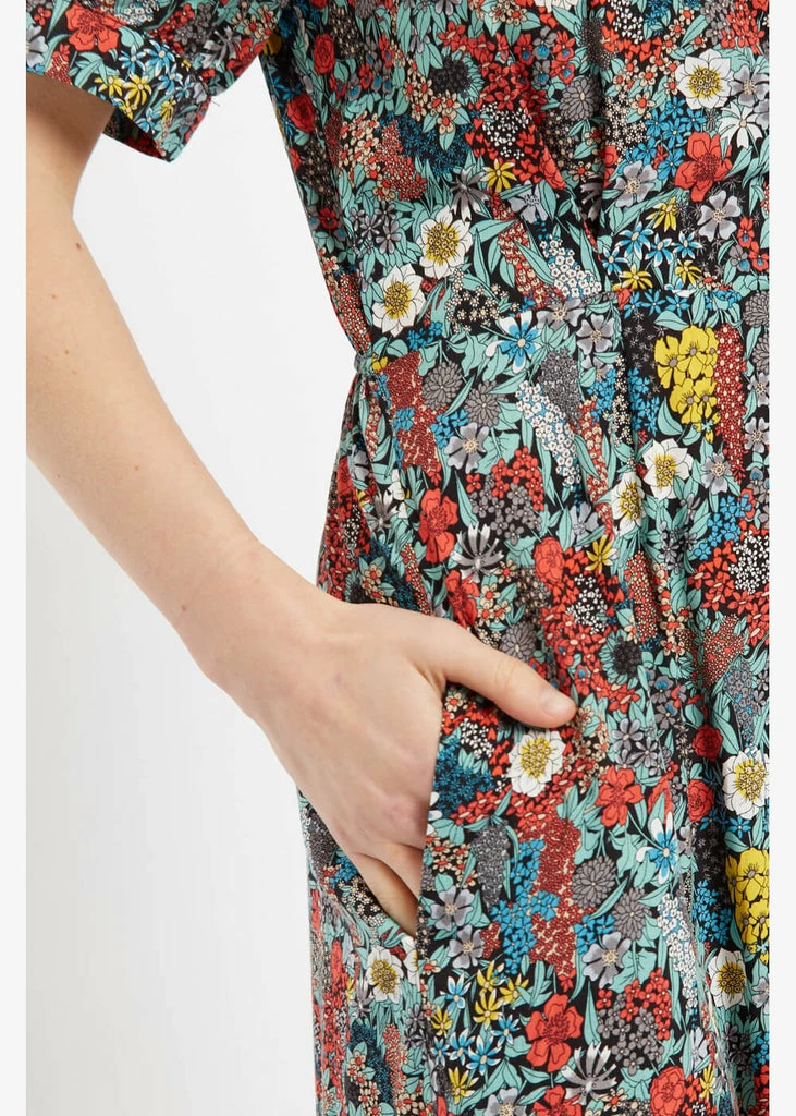 Louche Sakani Floret 60's Midi Dress Multi - Image 2