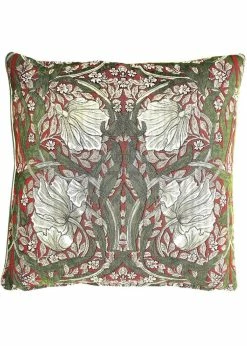 Tapestry Bags Morris Pimpernel And Thyme Cushion Case Red